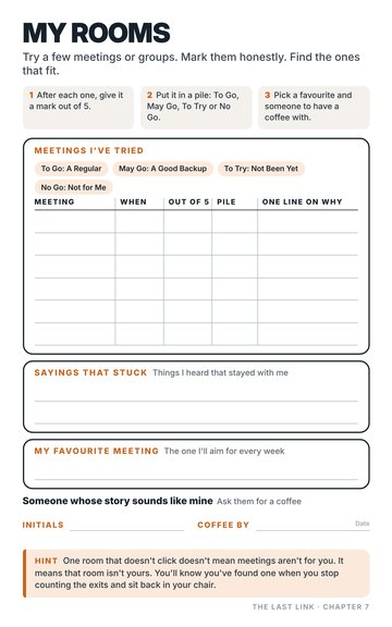 My Rooms worksheet