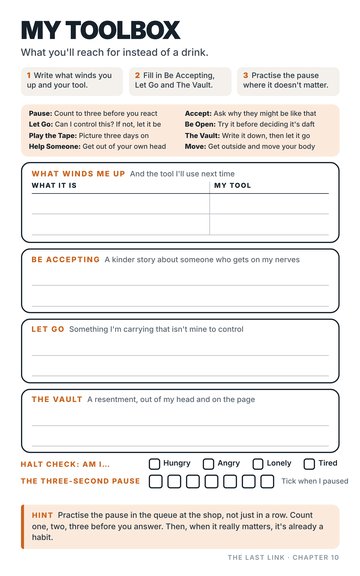 My Toolbox worksheet